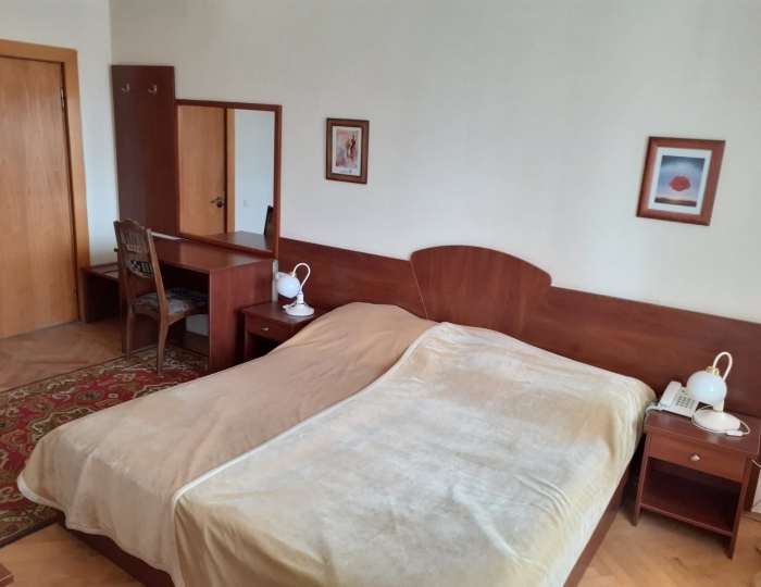 Стандарт 2-местный 1-комнатный с длинным балконом и ванной Юг корпус 1 - Санаторий «Первомайский» Евпатория